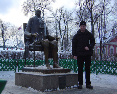 Peter the Great + Scotsman, St Petersburg 2005