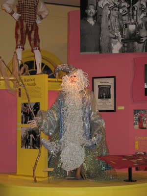 Mardi Gras Museum: Merlin, Presbytere + Cabildo Museums, New Orleans 2006