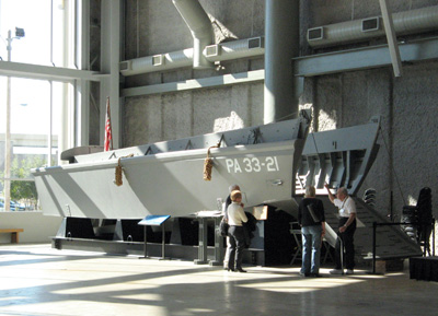 WWII Museum: Higgins Landing Craft, National WWII Museum, New Orleans 2006