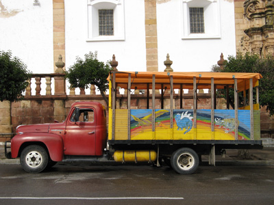 Sucre: Dino Truck, Bolivia 2007