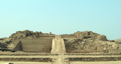 Pachacamac: "Pyramidal Temple J.B.", Peru 2007
