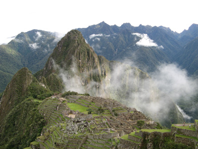Machu Picchu + Mist, Peru 2007