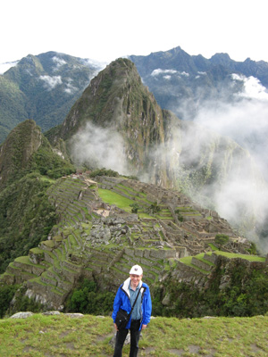 Scotsman at Machu Picchu, Peru 2007