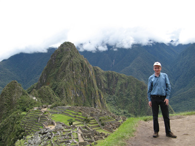 Machu Picchu + Scotsman <small>Self Portrait</small>, Peru 2007