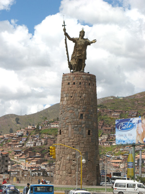 Pachatutec Monument, Cusco, Peru 2007