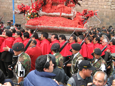 The Lord of The Earthquakes The Support Team., Cusco, Peru 2007