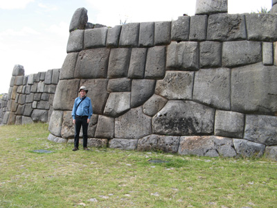 Scotsman at Sacsayhuaman, Peru 2007