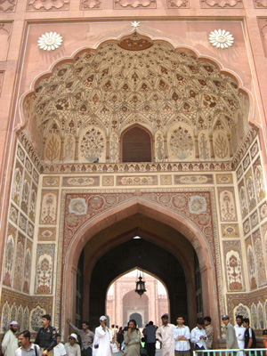 Badshahi Mosque Gate, Lahore, Pakistan 2008