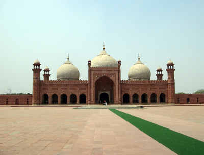 Badshahi Mosque Courtyard, Lahore, Pakistan 2008