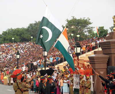 The Flags Come Down, Wagha, Pakistan 2008