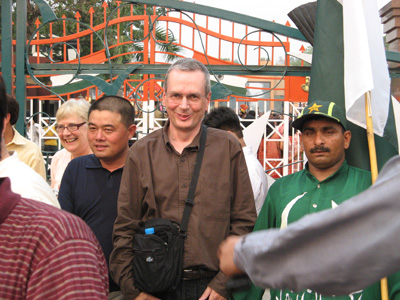 Scotsman at Wagha, Pakistan 2008