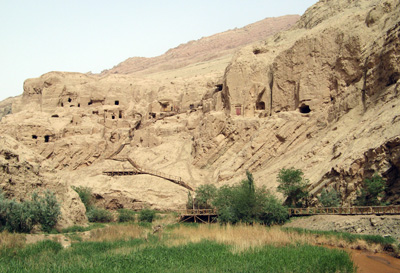 Bezklik: 1000 Buddha Caves, Around Turpan, Xinjiang 2008