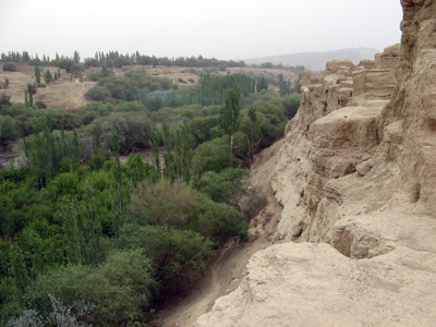 Jiaohe: Above Green Valley, Around Turpan, Xinjiang 2008