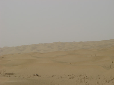 Across the Taklmakan, Xinjiang 2008