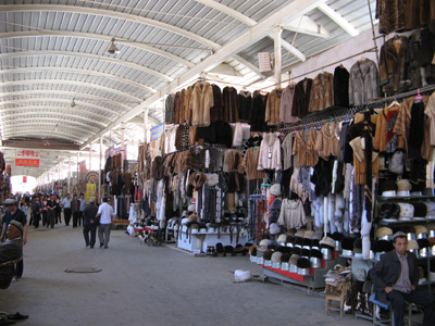 Kashgar Bazaar: Fur Row, Xinjiang 2008