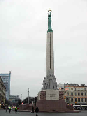 Freedom Monument (1935), Riga 2008