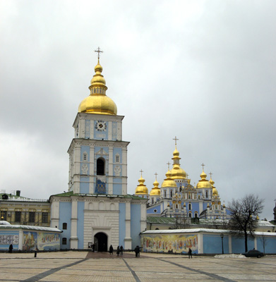 St Michael's Monastery of the Golden Domes, Kiev, Ukraine 2008