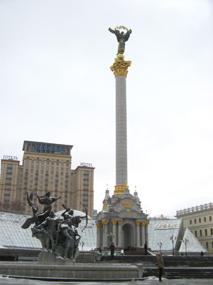 Monument of Independence (2001) Maidan, Kiev, Ukraine 2008