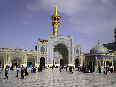 Hama e Razavi shrine (Phone Pic.), Mashhad, Iran 2008