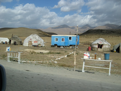 Wild Yurts!, Bishkek to Osh, Kyrgyzstan 2008