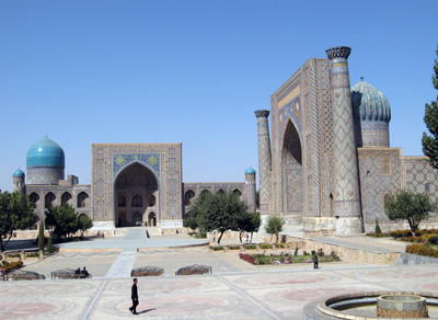 Registan North & East, Samarkand, Uzbekistan 2008