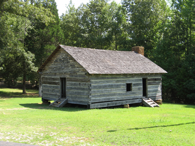 Reproduction of Shiloh Church, Tennessee 2008