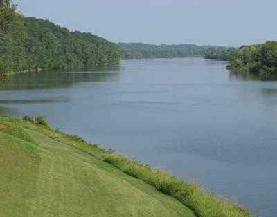 Cumberland River, Fort Donelson, Tennessee 2008