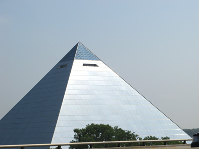 Memphis Pyramid, Corinth + Memphis, Tennessee 2008
