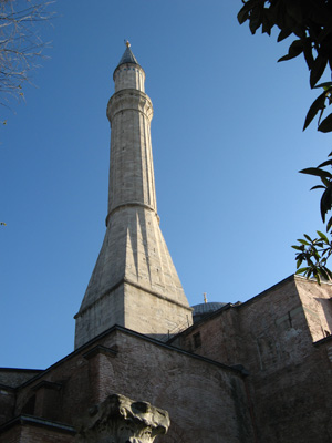 Hagia Sophia Minaret, Istanbul 2009