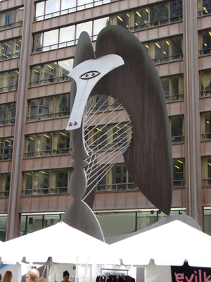 Picasso Horse Head, Other Chicago, Chicago++ 2009