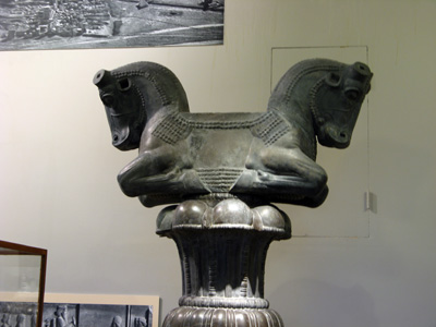 Persepolis Column Head, Oriental Institute, Chicago++ 2009
