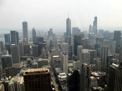 Skyline, from Hancock Tower, Other Chicago, Chicago++ 2009