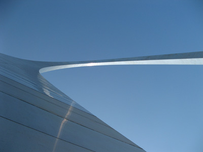 Arch, looking up..., St Louis, Chicago++ 2009