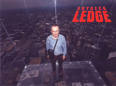 Scotsman on Sear's Skydeck, Sears Tower, Chicago++ 2009