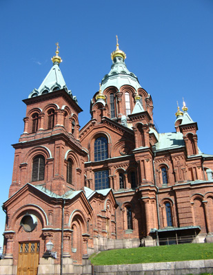 Orthodox Cathedral, Helsinki, Finland, Estonia, Latvia 2009