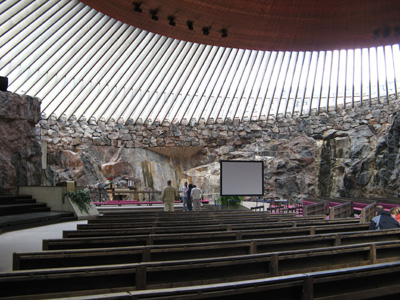 "Church in the Rock", Helsinki, Finland, Estonia, Latvia 2009