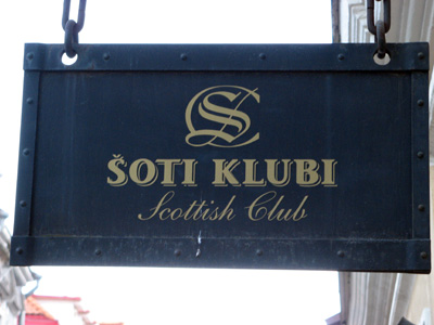 Scottish Club, Tallinn, Finland, Estonia, Latvia 2009