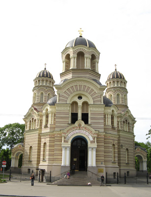 Orthodox Cathedral, Riga, Finland, Estonia, Latvia 2009