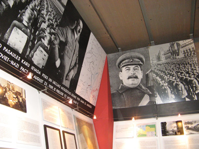 Occupation Museum: Interior, Riga, Finland, Estonia, Latvia 2009