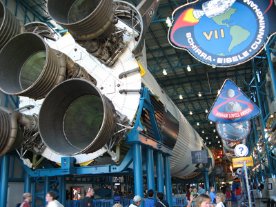 The God in His Majesty, Saturn V Center, Kennedy Space Center 2009