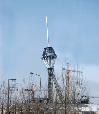 Khan Shatyr (under construction), Astana-2, Kazakhstan 2009