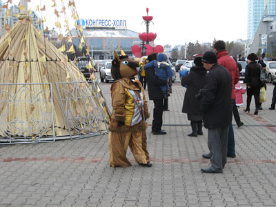 Part of New Year Holiday, Astana-2, Kazakhstan 2009