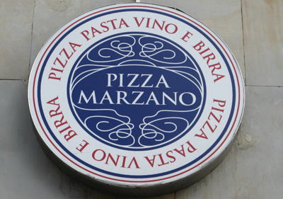 Pizza Marzano, Warsaw, Poland + Germany + UK 2009