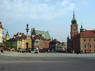 Castle Square, Warsaw, Poland + Germany + UK 2009