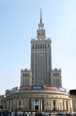 Soviet Palace of Culture, Warsaw, Poland + Germany + UK 2009