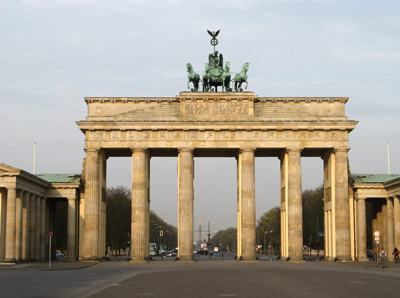 Brandenburg Gate, Berlin, Poland + Germany + UK 2009