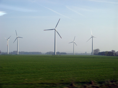 Another German Windfarm, Berlin-London, Poland + Germany + UK 2009