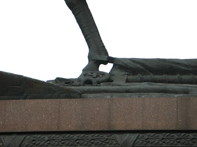 Under Zhukov's horse's hooves, Central Moscow, Moscow & St Petersburg 2009
