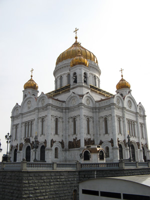 New Cathedral of Christ the Savior, Central Moscow, Moscow & St Petersburg 2009