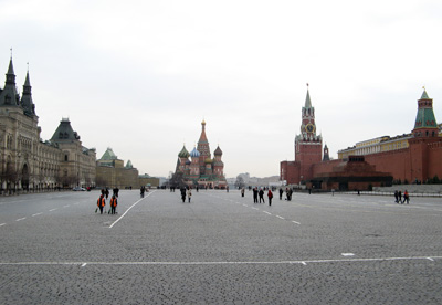 Red Square, Central Moscow, Moscow & St Petersburg 2009
